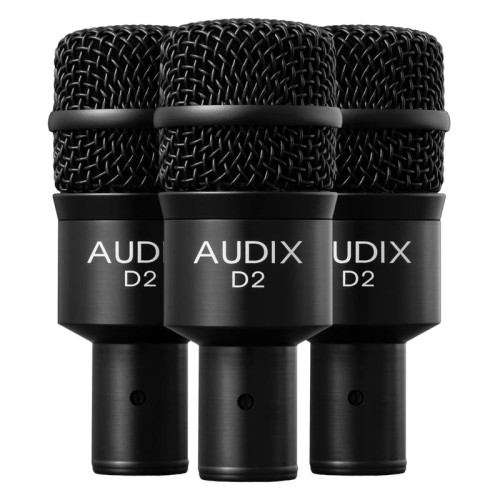 AUDIX D2 TRIO Pack de micrófonos para batería