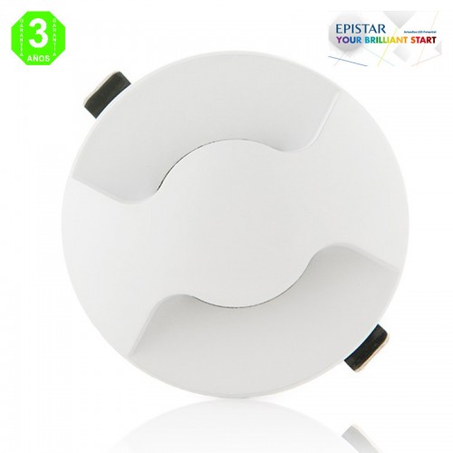 Foco Baliza Downlight LED Clara Empotrable 2W 180Lm Corte 39mm 2x90° [JN-S002-B]