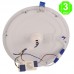 Placa Downlight LED 18W Circular Serie Sensor Detector [ALLM5573]