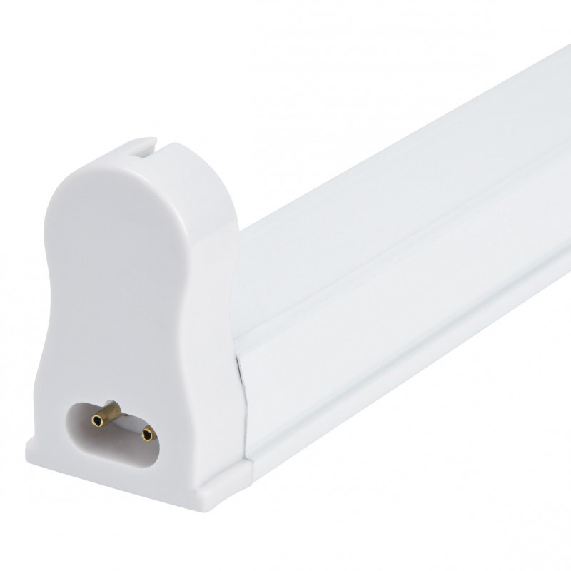 Luminaria Regleta 1 Tubo Led T8 600mm Aluminio Serie ECO 