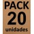 PACK 20  + 61.87€ 